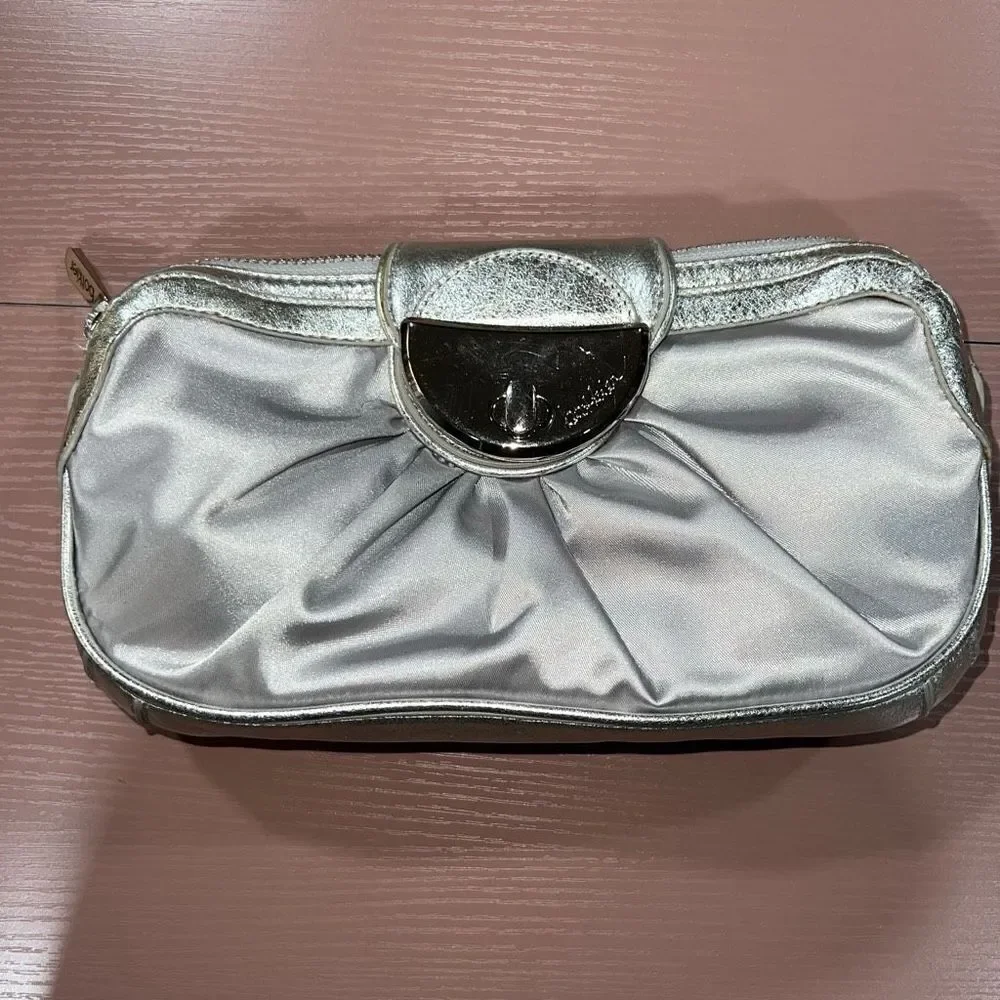 Boktier Silver Evening Clutch